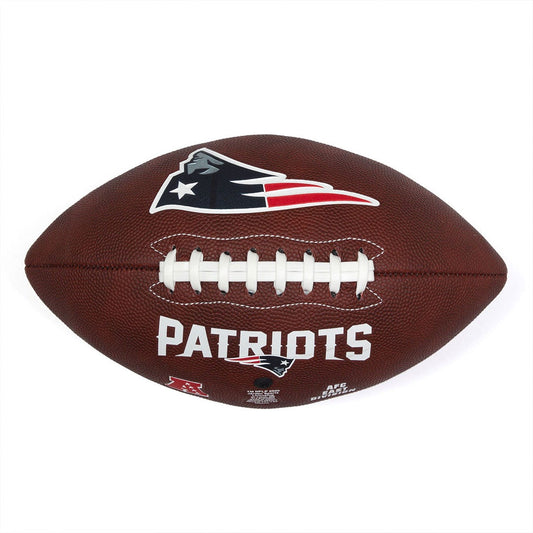 Authentically Signed Kendrick Bourne Patriots Football by Signables