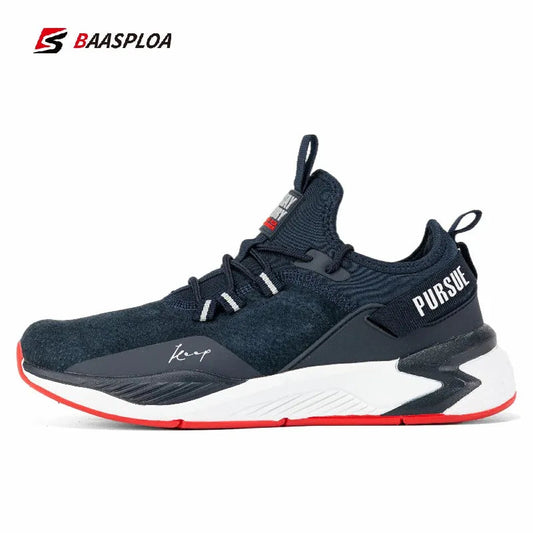 Baasploa 2023 Men's Running Shoes Non-slip Shock Absorption Lightweight Waterproof Breathable - MVP Sports Wear & Gear