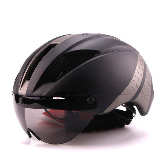 Bicycle Aero Helmet Cycling Helmet Road MTB Mountain Integral Triathlon Bike Helmet Men Race Airo Time-Trial TT Bike Helmet - MVP Sports Wear & Gear
