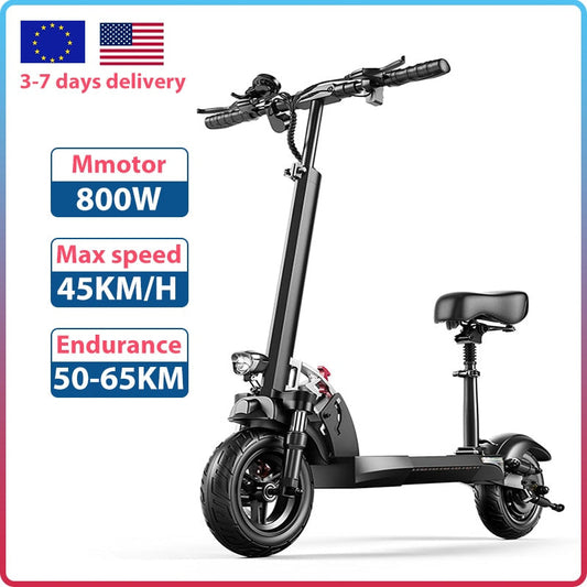 HVD-3 Adult Electric Scooter 800W 48V15A Foldable With Seat Max Speed 45-50KM/H - MVP Sports Wear & Gear