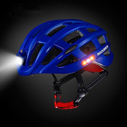 Light Cycling Helmet USB Rechargeable Bike Ultralight Helmet Intergrally-Molded Mountain Road Bicycle Mtb Helmet - MVP Sports Wear & Gear