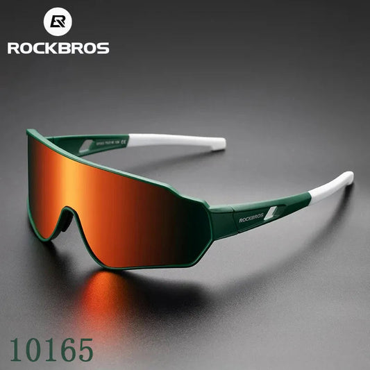 ROCKBROS Polarized Cycling Glasses Clear UV400 Outdoor Sport Sunglasses Men or Women - MVP Sports Wear & Gear