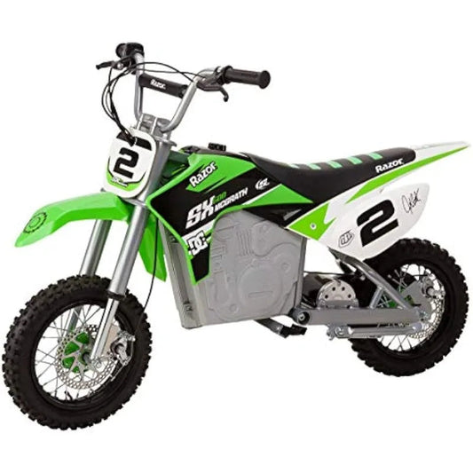 Razor MX650 Dirt Rocket Electric-Powered Dirt Bike, Rear-Wheel Drive, High-Torque, Chain-Driven Motor, for Kids 13+ - MVP Sports Wear & Gear