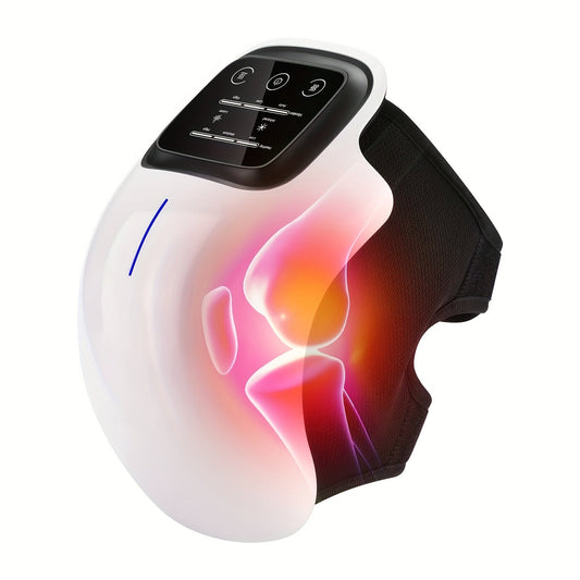 Wireless Knee Massager with Cycle Heating, Vibration, and Large LED Screen - MVP Sports Wear & Gear