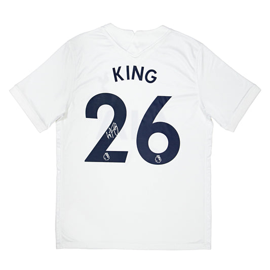 Ledley King Authentically Signed Spurs Home Jersey by Signables