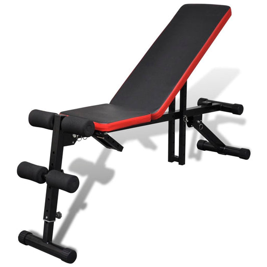 vidaXL Adjustable Sit Up Bench Multi-Position - MVP Sports Wear & Gear