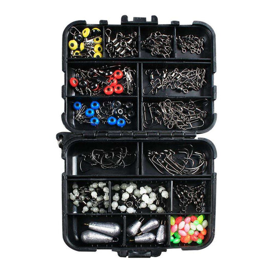 177Pcs Fishing Accessories Tackle Hook Kit  Durable with Tackle Box SP - MVP Sports Wear & Gear