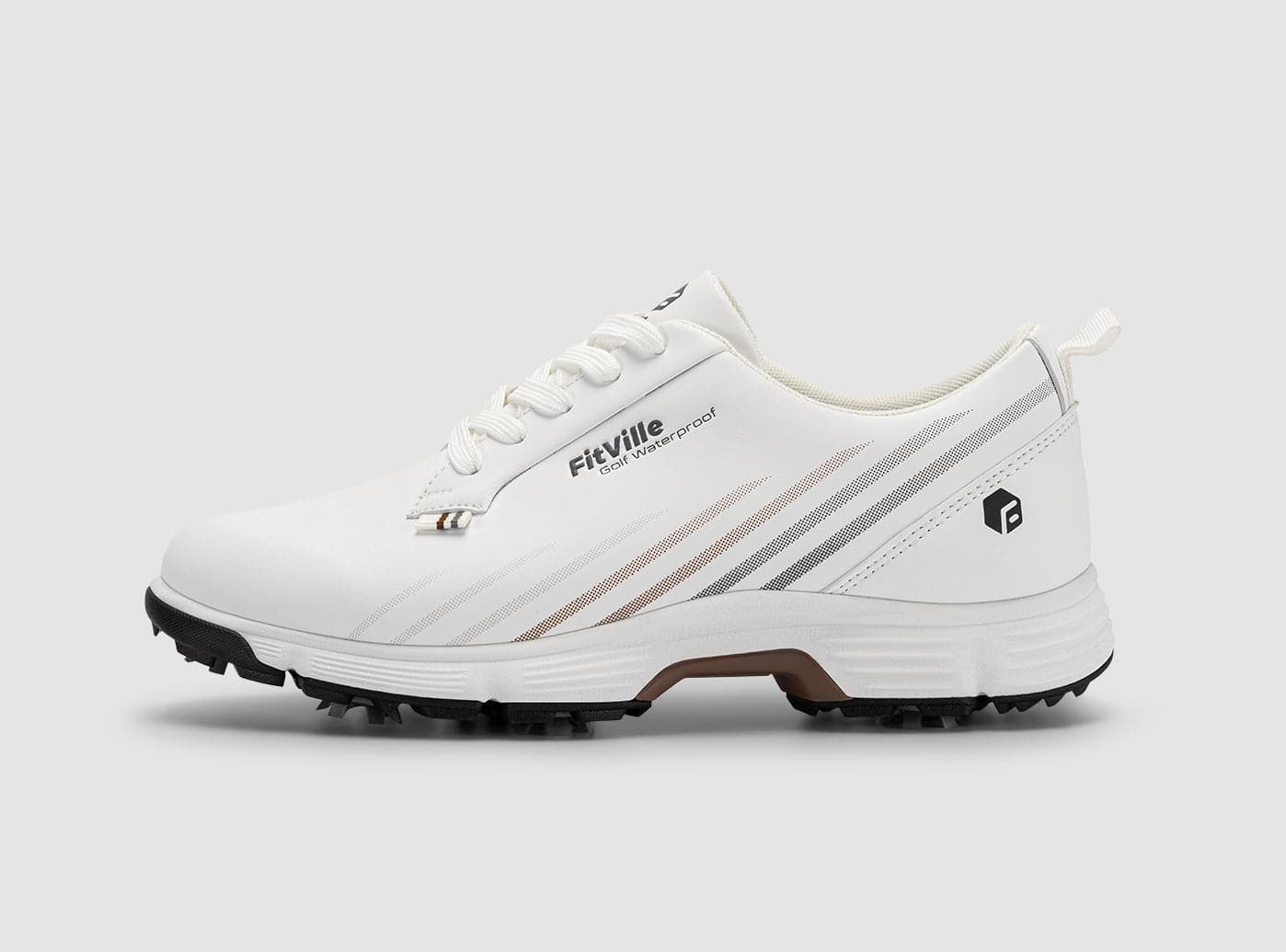 FitVille Men's GreenTread Golf Shoes V2 by FitVille