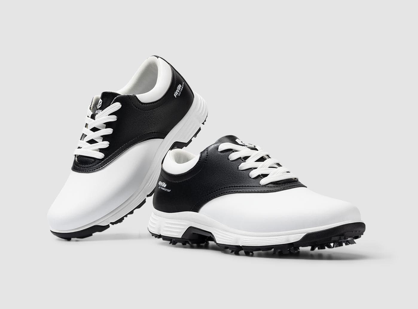 FitVille Men's GreenTread Golf Shoes V1 by FitVille