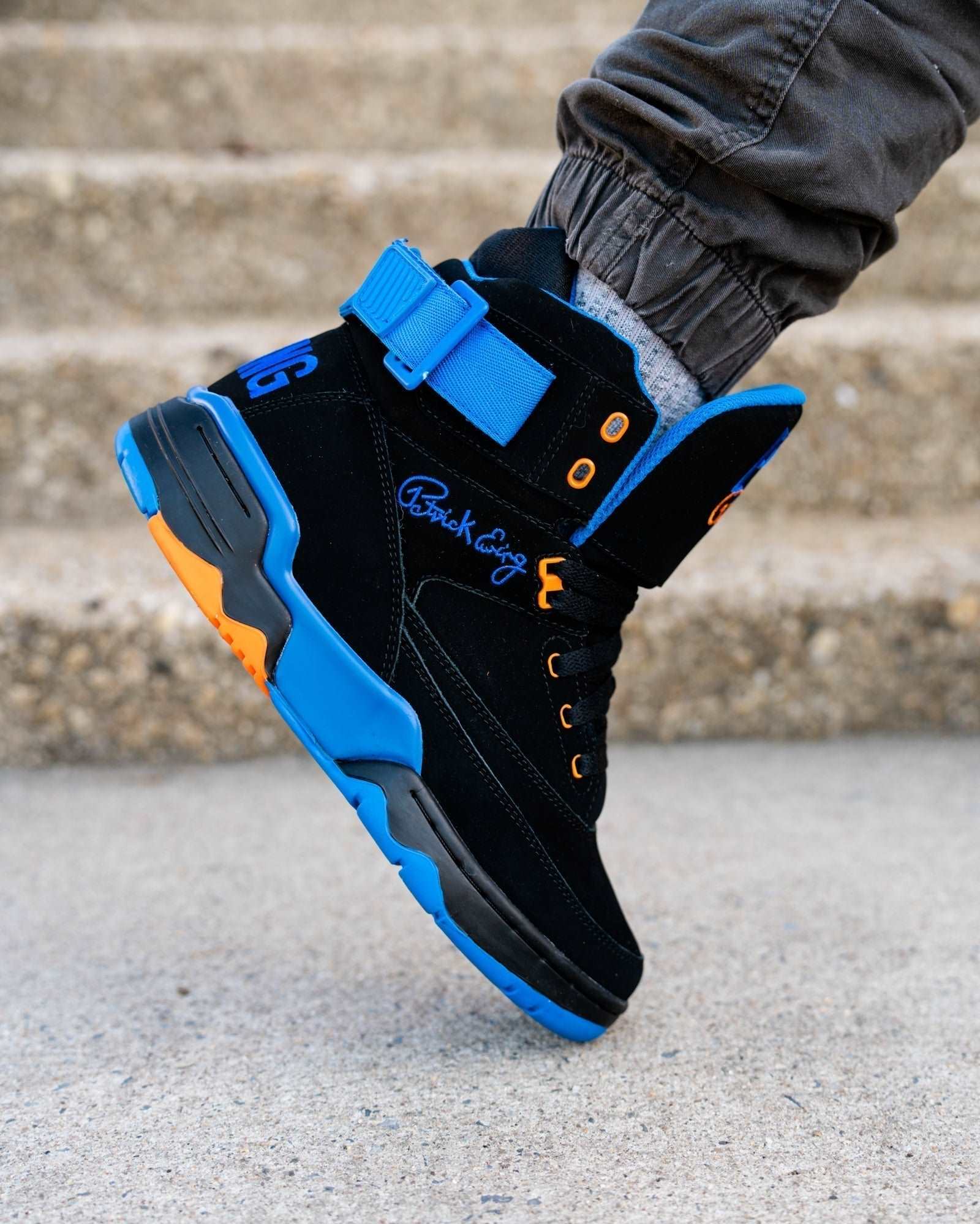 33 HI Black/Royal/Orange NYC by Ewing Athletics - MVP Sports Wear & Gear