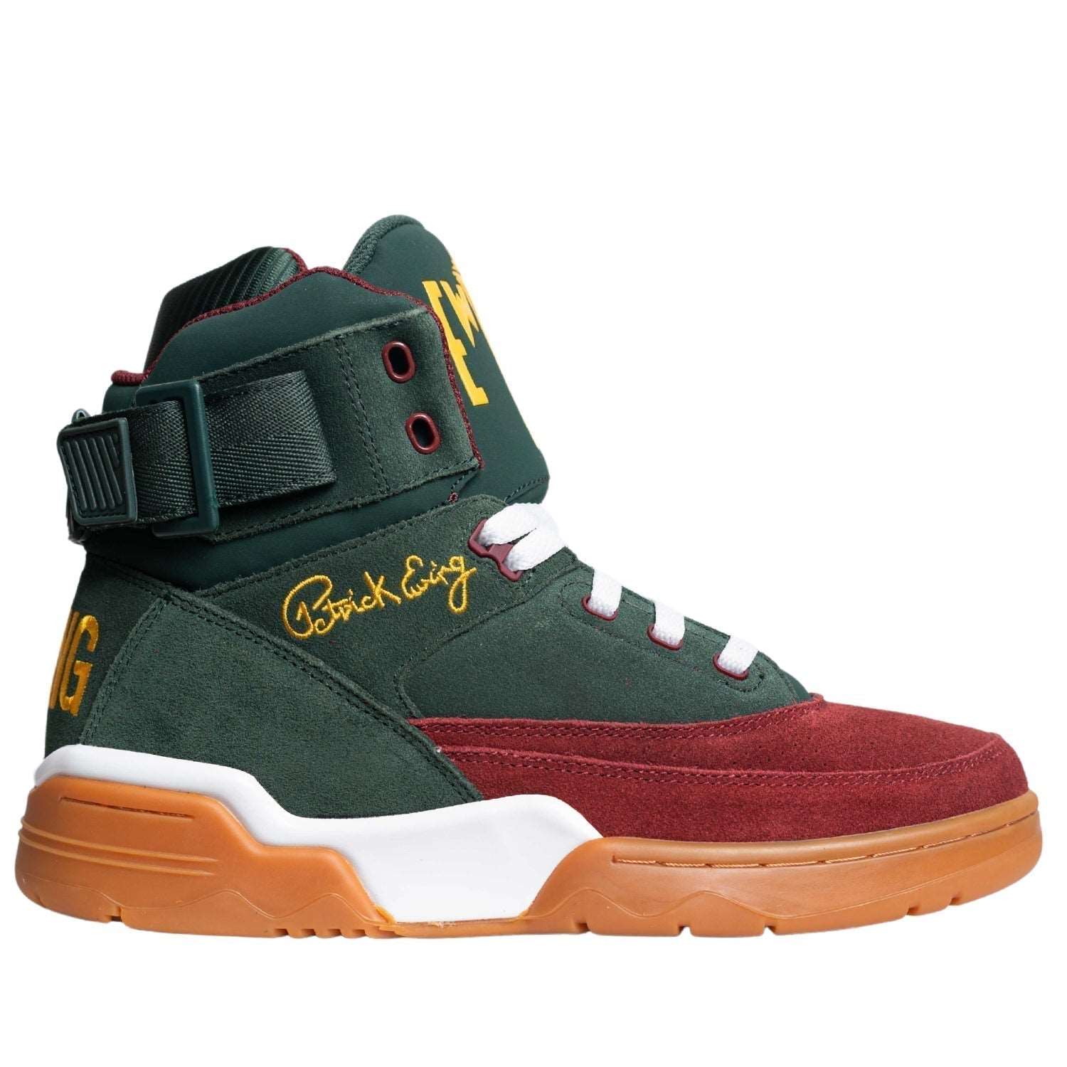 33 HI Green/Burgundy/Gum SEATTLE by Ewing Athletics - MVP Sports Wear & Gear