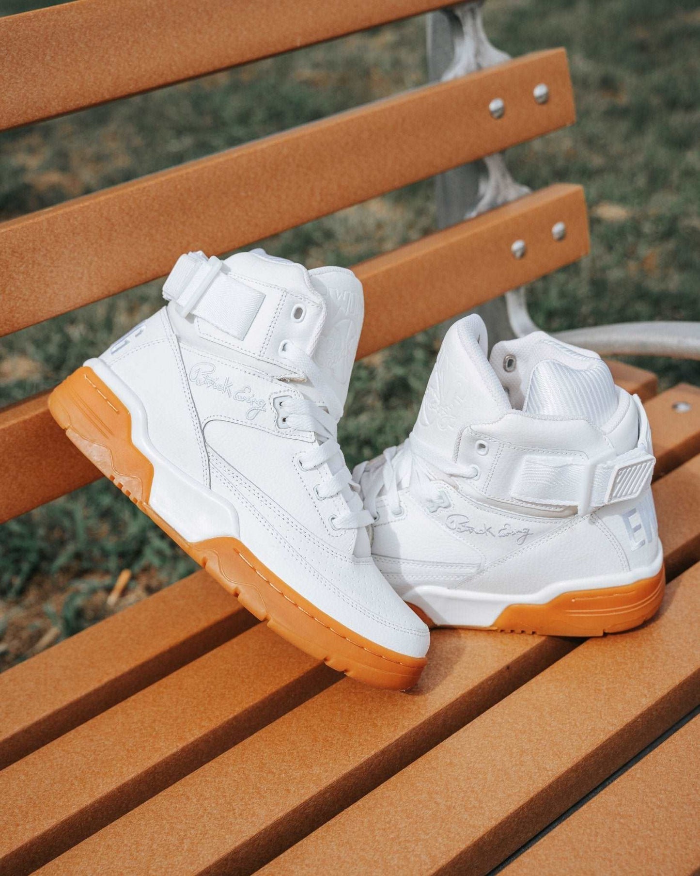 33 HI OG White/Gum by Ewing Athletics - MVP Sports Wear & Gear