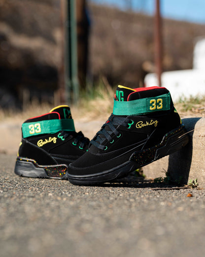 33 MID Black/Green/Red JAMAICA by Ewing Athletics - MVP Sports Wear & Gear