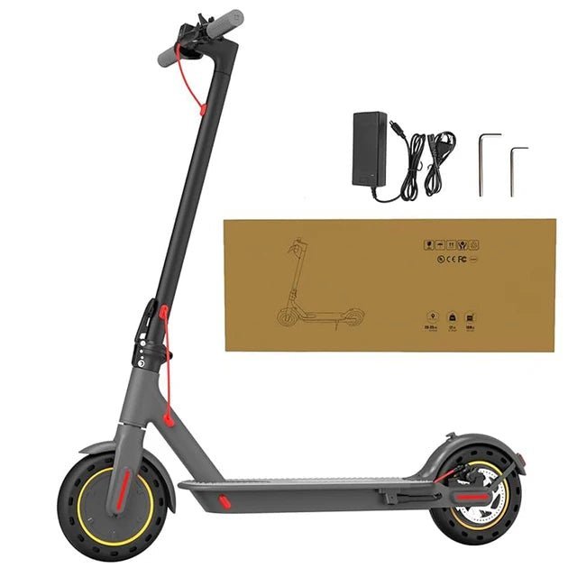 350W Electric Scooter for Adults 36V 10.4AH Max Speed 30KM/H 8.5 Inch Tires Shock Absorption City Commuter Folding E-Scooter - MVP Sports Wear & Gear