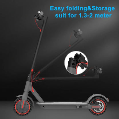 350W Foldable Electric Scooter Up To 25 KM/H 36V 10.4AH 30KM Range Adults Commute - MVP Sports Wear & Gear