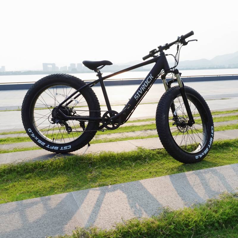 Sivrock Ebike Electric Bike 26\' Fat Tire 1000W Motor 48V 15Ah Large Battery Mountain E-Bike Shimano 7-Speed Bicycle - MVP Sports Wear & Gear