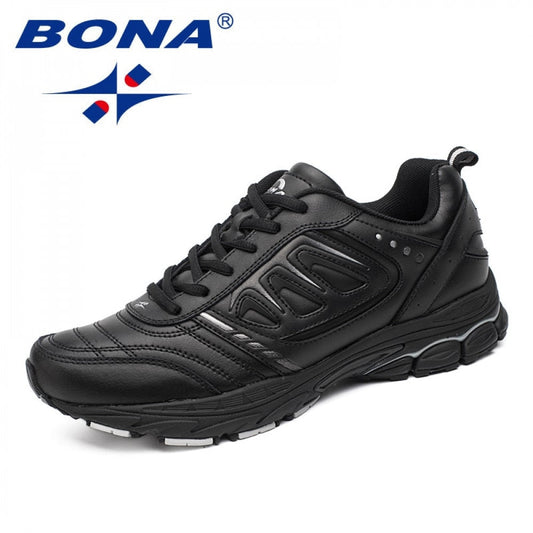 BONA New Style Men's Running Outdoor Jogging Trekking Sneakers Lace Up Athletic Comfortable Light Soft Free Shipping - MVP Sports Wear & Gear