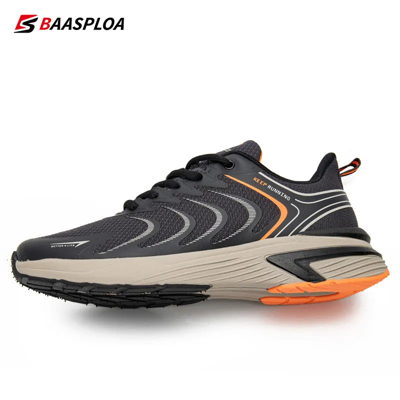 Baasploa 2023 Men's Running Shoes Lightweight Mesh Breathable Fashion Outdoor - MVP Sports Wear & Gear