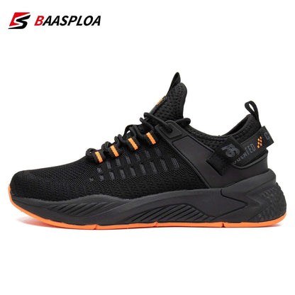 Baasploa 2023 Men's Running Shoes Non-slip Shock Absorption Lightweight Waterproof Breathable - MVP Sports Wear & Gear