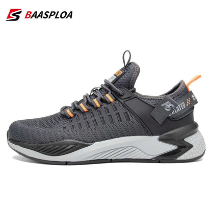 Baasploa 2023 Men's Running Shoes Non-slip Shock Absorption Lightweight Waterproof Breathable - MVP Sports Wear & Gear