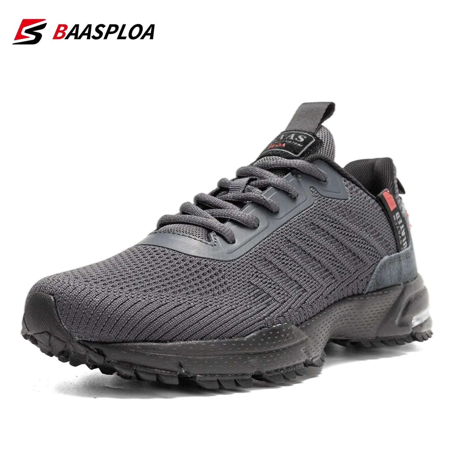 Baasploa Men's Running Shoes Lightweight Designer Breathable Non Slip 2023 New - MVP Sports Wear & Gear