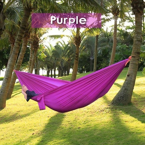 Backpacking Hammock - Portable Nylon Parachute Outdoor Double Hammock MVP Sports Wear & Gear