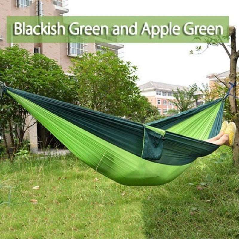 Backpacking Hammock - Portable Nylon Parachute Outdoor Double Hammock MVP Sports Wear & Gear