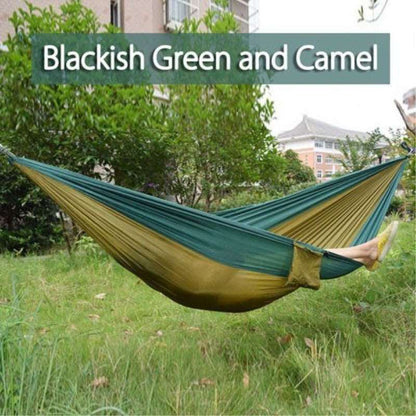 Backpacking Hammock - Portable Nylon Parachute Outdoor Double Hammock MVP Sports Wear & Gear