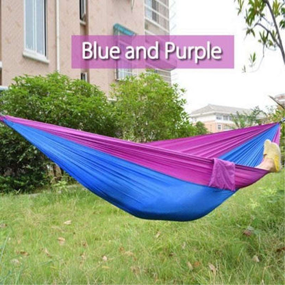 Backpacking Hammock - Portable Nylon Parachute Outdoor Double Hammock MVP Sports Wear & Gear