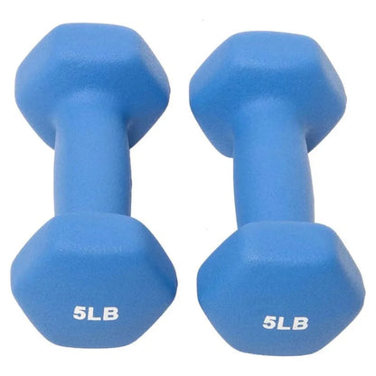 BalanceFrom Dumbbell Set with Stand (5lbs, 8lbs, 12lbs set) - MVP Sports Wear & Gear