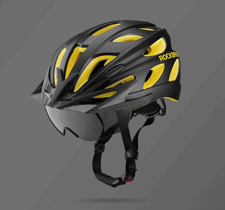 Bicycle with goggles helmet - MVP Sports Wear & Gear