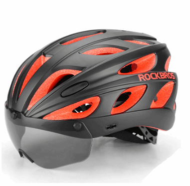 Bicycle with goggles helmet - MVP Sports Wear & Gear