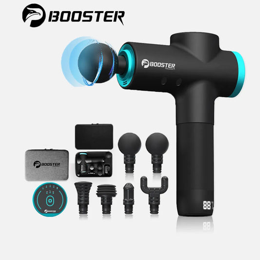 Booster M2-12V LCD Display Massage Gun, Professional, Muscle Massager, Pain Relief - MVP Sports Wear & Gear