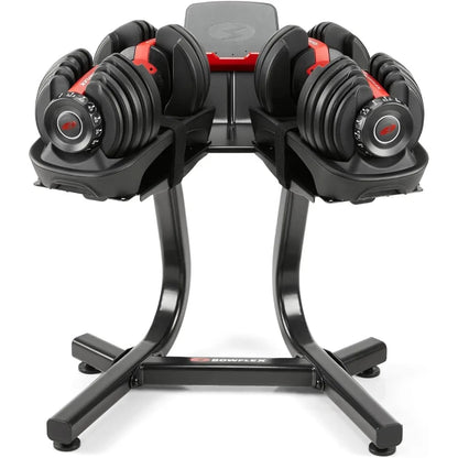 Bowflex SelectTech 552 Adjustable Dumbbells (Pair) and Stand Bundle - MVP Sports Wear & Gear