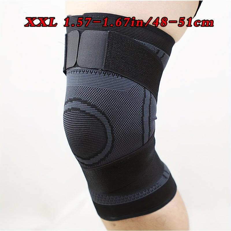 Breathable Compression Knee Brace For Sports, Gym, Hiking, And Joint Support - High Elastic Knee Pad Protector For Fitness, Weightlifting, And Mountaineering - MVP Sports Wear & Gear