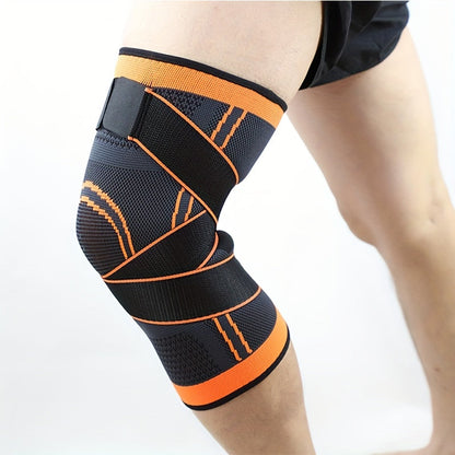 Breathable Compression Knee Brace For Sports, Gym, Hiking, And Joint Support - High Elastic Knee Pad Protector For Fitness, Weightlifting, And Mountaineering MVP Sports Wear & Gear