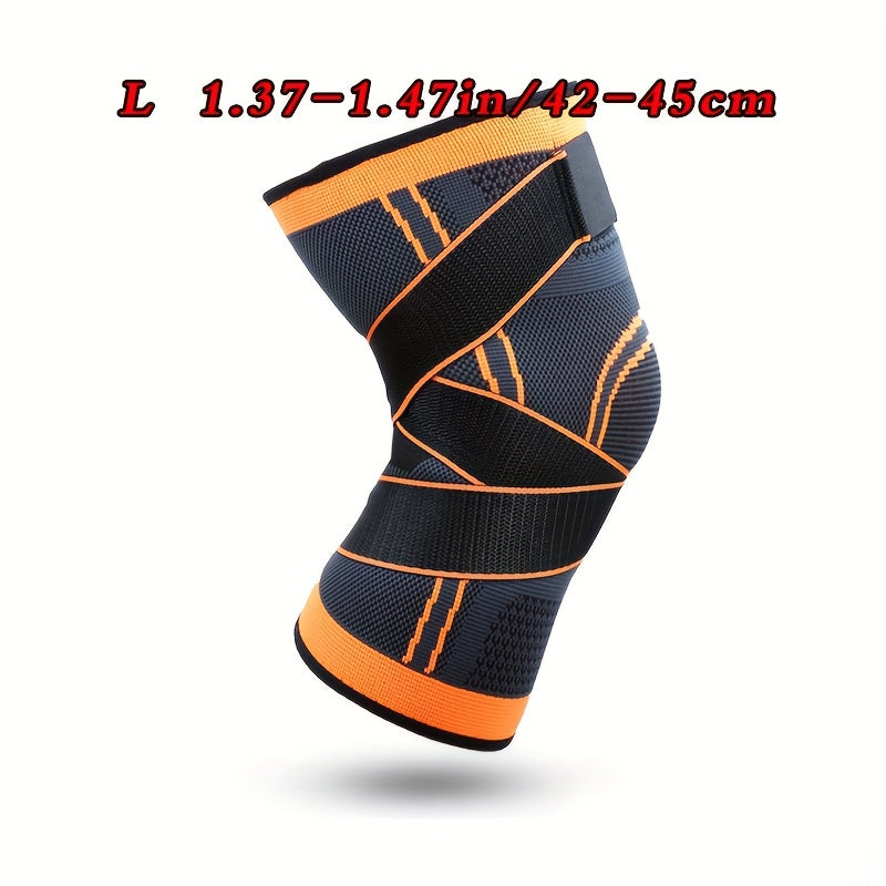 Breathable Compression Knee Brace For Sports, Gym, Hiking, And Joint Support - High Elastic Knee Pad Protector For Fitness, Weightlifting, And Mountaineering - MVP Sports Wear & Gear