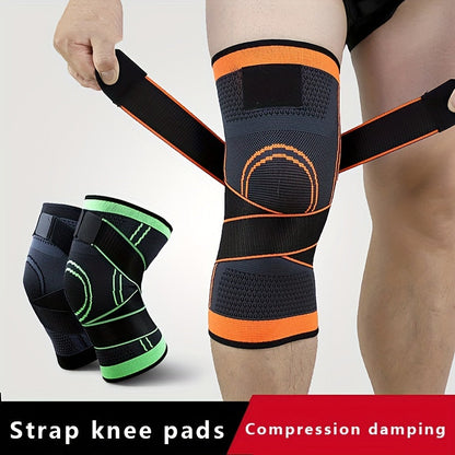 Breathable Compression Knee Brace For Sports, Gym, Hiking, And Joint Support - High Elastic Knee Pad Protector For Fitness, Weightlifting, And Mountaineering MVP Sports Wear & Gear