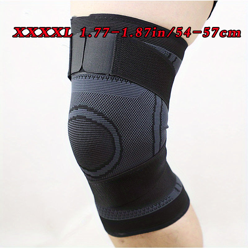 Breathable Compression Knee Brace For Sports, Gym, Hiking, And Joint Support - High Elastic Knee Pad Protector For Fitness, Weightlifting, And Mountaineering - MVP Sports Wear & Gear