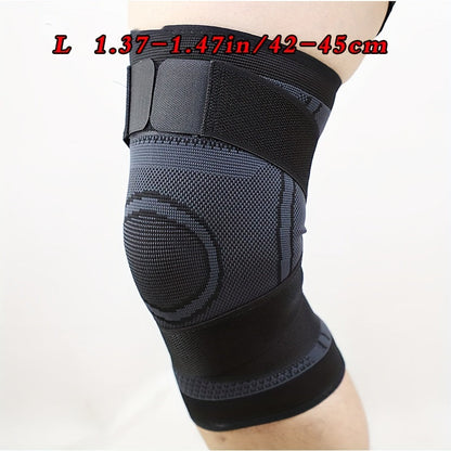 Breathable Compression Knee Brace For Sports, Gym, Hiking, And Joint Support - High Elastic Knee Pad Protector For Fitness, Weightlifting, And Mountaineering MVP Sports Wear & Gear