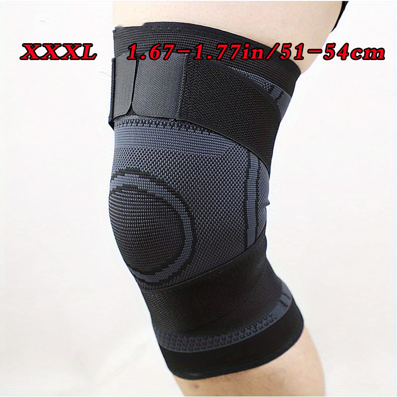 Breathable Compression Knee Brace For Sports, Gym, Hiking, And Joint Support - High Elastic Knee Pad Protector For Fitness, Weightlifting, And Mountaineering MVP Sports Wear & Gear