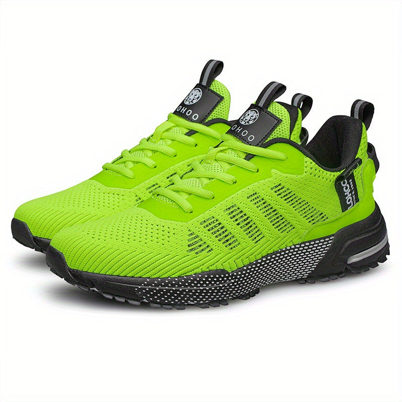 CLOHOO Men's Trendy Knitted Breathable Lightweight Comfy Sneakers For Running - MVP Sports Wear & Gear