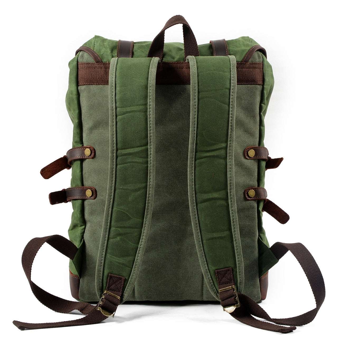 Canvas Casual Shoulder Backpack Waterproof Outdoor Travel Student Schoolbag - MVP Sports Wear & Gear