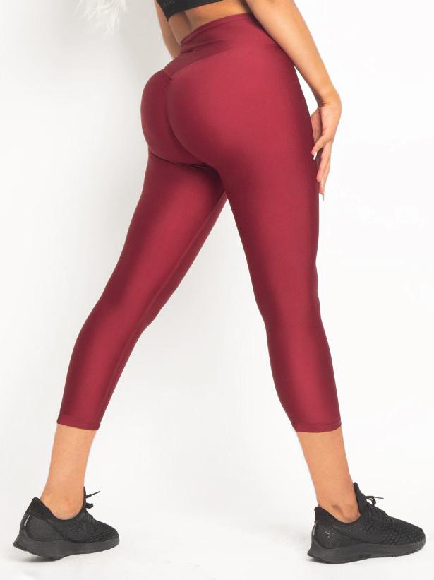 Capri Leggings | CRANBERRY - MVP Sports Wear & Gear