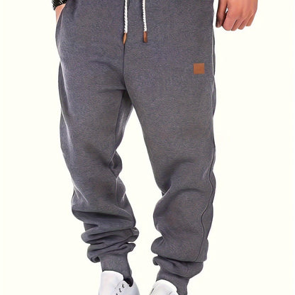 Classic Design Tapered Joggers, Men's Casual Loose Fit - MVP Sports Wear & Gear