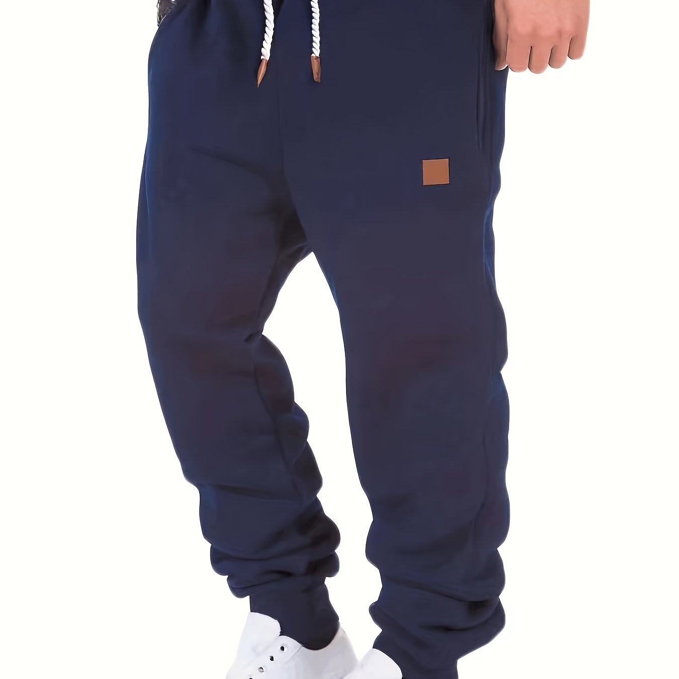 Classic Design Tapered Joggers, Men's Casual Loose Fit - MVP Sports Wear & Gear