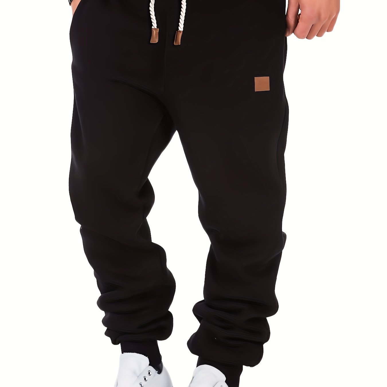 Classic Design Tapered Joggers, Men's Casual Loose Fit - MVP Sports Wear & Gear