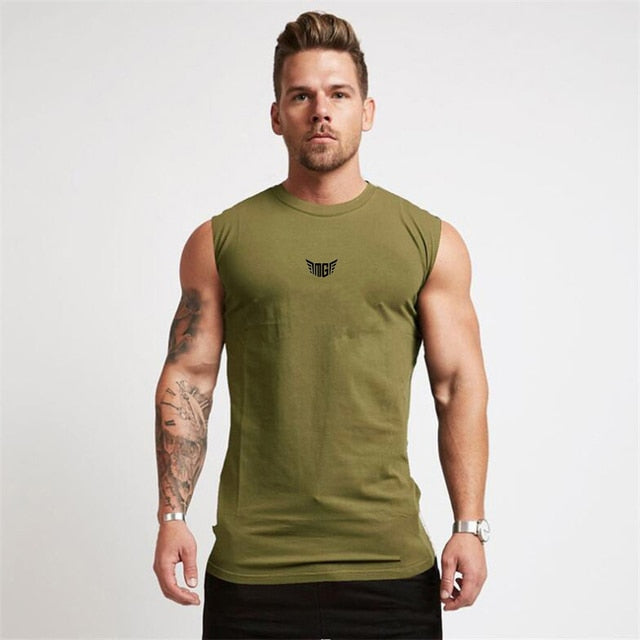 Compression Gym Tank Top for Men MVP Sports Wear & Gear