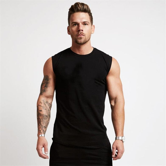 Compression Gym Tank Top for Men MVP Sports Wear & Gear