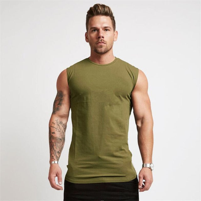 Compression Gym Tank Top for Men MVP Sports Wear & Gear